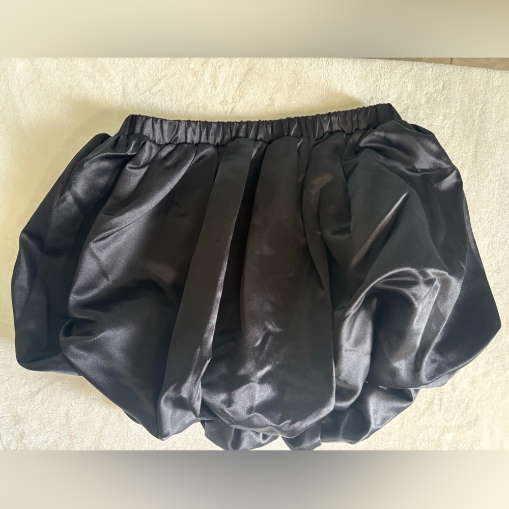 Windsor Satin Bubble Mini Skirt